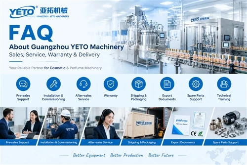Preguntes freqüents sobre la maquinària Guangzhou YETO: vendes, servei, garan...
