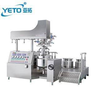 50L Crema d'enganxar al buit Agitant la màquina d'emulsionador d'homogeneïtzació per a cosmètica